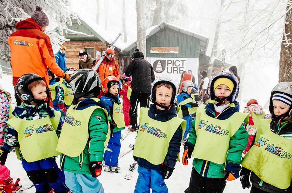 Skijanje za predškolsku djecu na Sljemenu