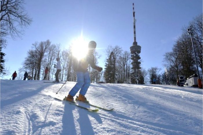 Skijanje za vrijeme školskih praznika — Sljeme, 2024.
